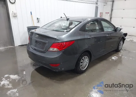 2012 Hyundai Accent Gls из США, поврежденный, VIN KMHCT4AE8CU109109